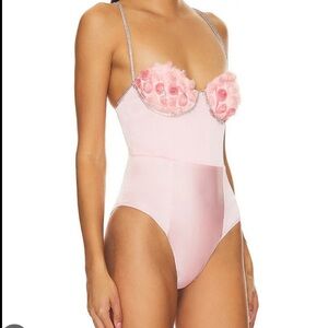 Skye Bodysuit in Pink | For Love & Lemons